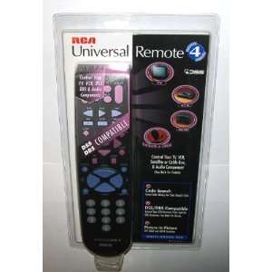 RCA (RCUSAT1) Universal Remote Control 4 Devices Dbs Satellite Systems 