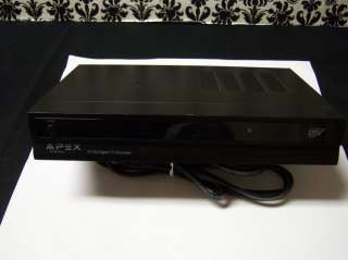 APEX DT502 DTV DIGITAL TV CONVERTER BOX   WORKS GREAT   FREE PRIORITY 