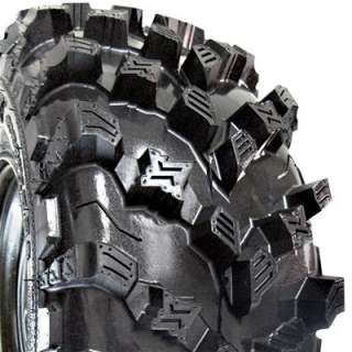 Pitbull Growler XOR Tire 25.50 x 8.00 12 Blackwall 10329 Set of 2 
