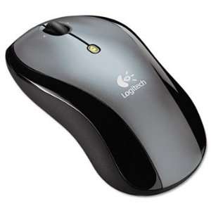  Lx 6 Cordless Optical Mouse Black Silver With Electronics