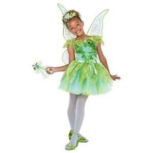  Tinkerbell Costume with Light Up Wings NEW  