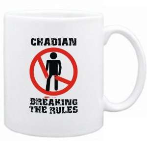    New  Chadian Breaking The Rules  Chad Mug Country