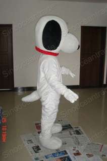 SNOOPY DOG PUPPY ADULT SIZE CARTOON MASCOT COSTUME SUIT  