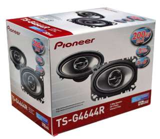 NEW PIONEER TS G4644R 4x6 2 Way 200W Car Speakers Audio  