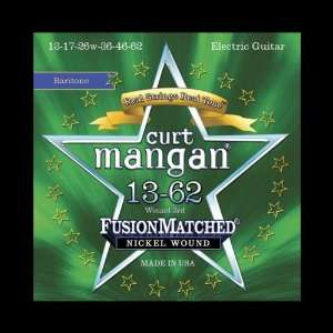 com Curt Mangan Fusion Matched Nickel Wound Baritone Electric Strings 