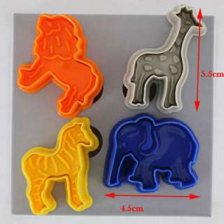 3D Fondant Sugarcraft Decoratin Cake/cookie cutter Plunger Mould DT250 