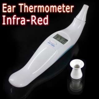   Digital LCD Baby Adult Infrared Forehead Ear Thermometer HT 01  