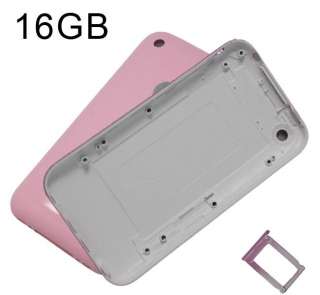 Back Housing Cover SIM Tray For iPhone 3GS 16GB Pink  