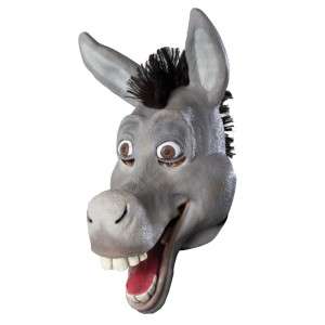 Donkey Overhead Mask Shrek Eddie Murphy Cartoon 082686681476  