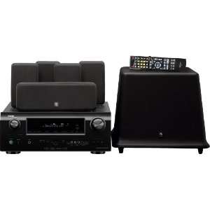 com Denon DHT 590BA 5.1 Channel Home Theater System with AV Receiver 