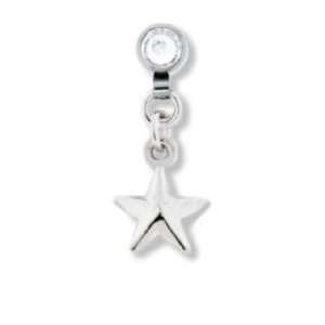 Microdermal Dangling Star Charm   Magnetic   Fully Rotational   Sold 