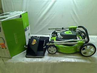   20 Inch 12 Amp Electric Bag/Mulch/Side Discharge Lawn Mower  