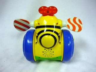   CRAWL N FLUTTER BUMBLE BEE ROLLING ELECTRONIC MUSICAL TOY  