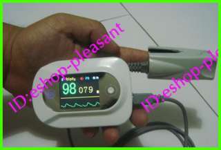 Color Display Visual Electronic Stethoscope ECG with Free SpO2 probe 