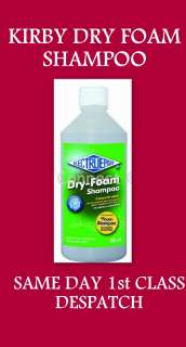 DRY FOAM CARPET SHAMPOO FOR ALL KIRBY VACUUM CLEANERS  