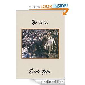Yo acuso (Spanish Edition) Émile Zola  Kindle Store