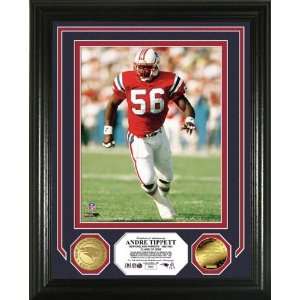  Andre Tippett Hall of Fame Induction Photomint Sports 
