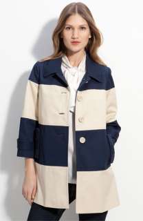 kate spade new york nera colorblock mac coat  