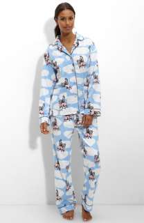 PJ Salvage Print Flannel Pajamas  