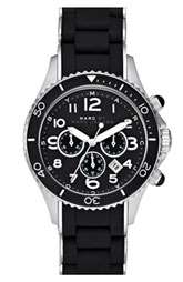 MARC BY MARC JACOBS Rock Chronograph Silicone Bracelet Watch $250.00