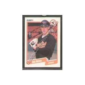  1990 Fleer Regular #181 Bob Melvin, Baltimore Orioles 