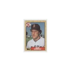  1987 Topps Tiffany #175   Bob Stanley Sports Collectibles