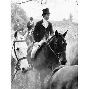  Prince Charles on the Duke of Beauforts Hunt in the 