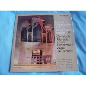   759 CHRISTOPH ALBRECHT Bachs Orgelwerke LP Christoph Albrecht Music