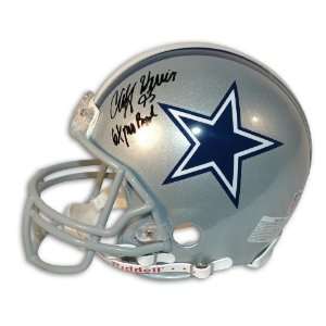  Cliff Harris Autographed Helmet   with 6X Pro Bowl 