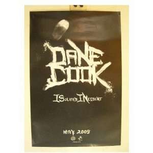 Dane Cook Poster Isolated Incident Comedy Funny