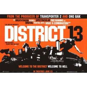  District B13 (2004) 27 x 40 Movie Poster Style B