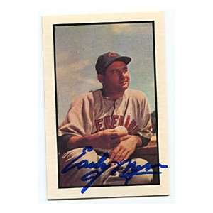 Early Wynn Autographed / Signed 1983 Reprint 1953 Bowman Card