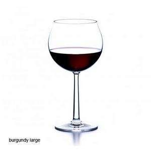  red burgundy glass set of 2 by erik bagger for rosendahl 