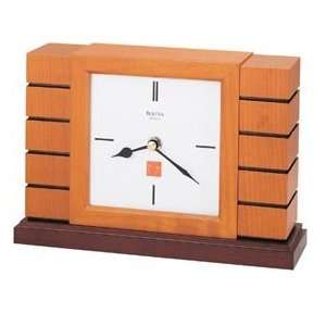  Bulova Board and Batten 9 1/2 Wide Mantel Clock
