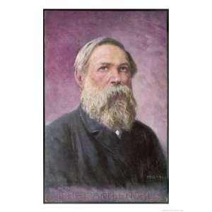  Friedrich Engels German Political Theorist Giclee Poster 