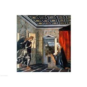 Giovanni Bellini The Annunciation 24 x 18 Poster Print