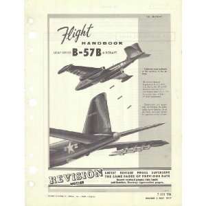  Glenn Martin B 57 B Canberra Aircraft Flight Manual   1956 Martin 