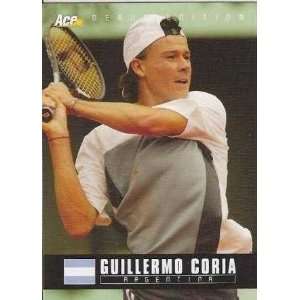  Guillermo Coria Tennis Card