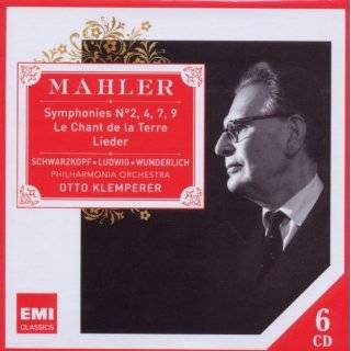 Mahler Symphonies 2, 4, 7, 9; Lieder by Gustav Mahler and Otto 