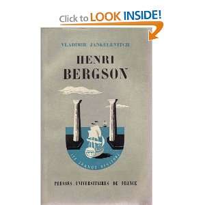Henri Bergson [Paperback]