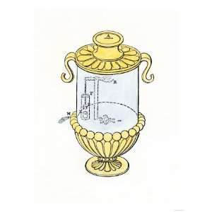  Coin Operated Urn Designed by Hero of Ancient Alexandria 