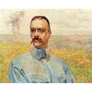     24 x 20 inches   Portrait of Jozef Pilsudski