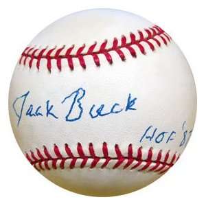  Jack Buck HOF 87 Autographed Baseball