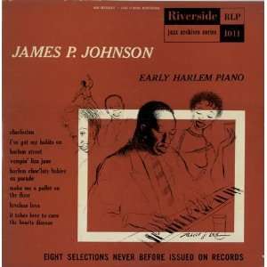  Early Harlem Piano James P. Johnson Music
