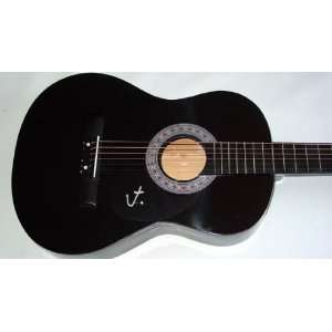 James Taylor Autographed Signed Acoustic Guitar & Proof