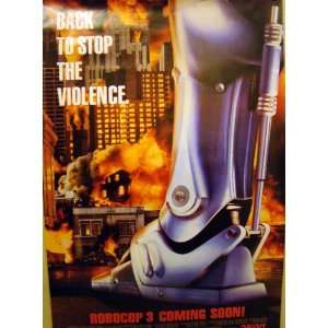  Robocop 3 with Robert John Burke & Mario Machado Original 