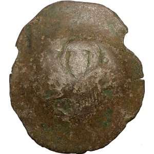  JOHN II Comnenus 1118AD Large Ancient Billon BYZANTINE 