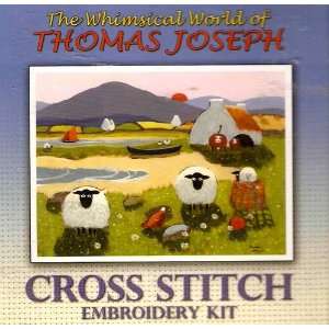 The Whimsical World of Thomas Joseph Cross Stitch Embroidery Kit 
