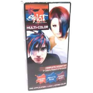  Splat 3 Color Accent Kit Cherry Pop Kelly Blue Sweet Ruby 