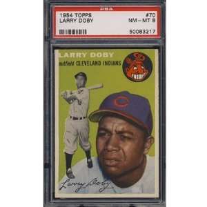  1954 Topps 70 Larry Doby PSA NM MT 8 Sports Collectibles